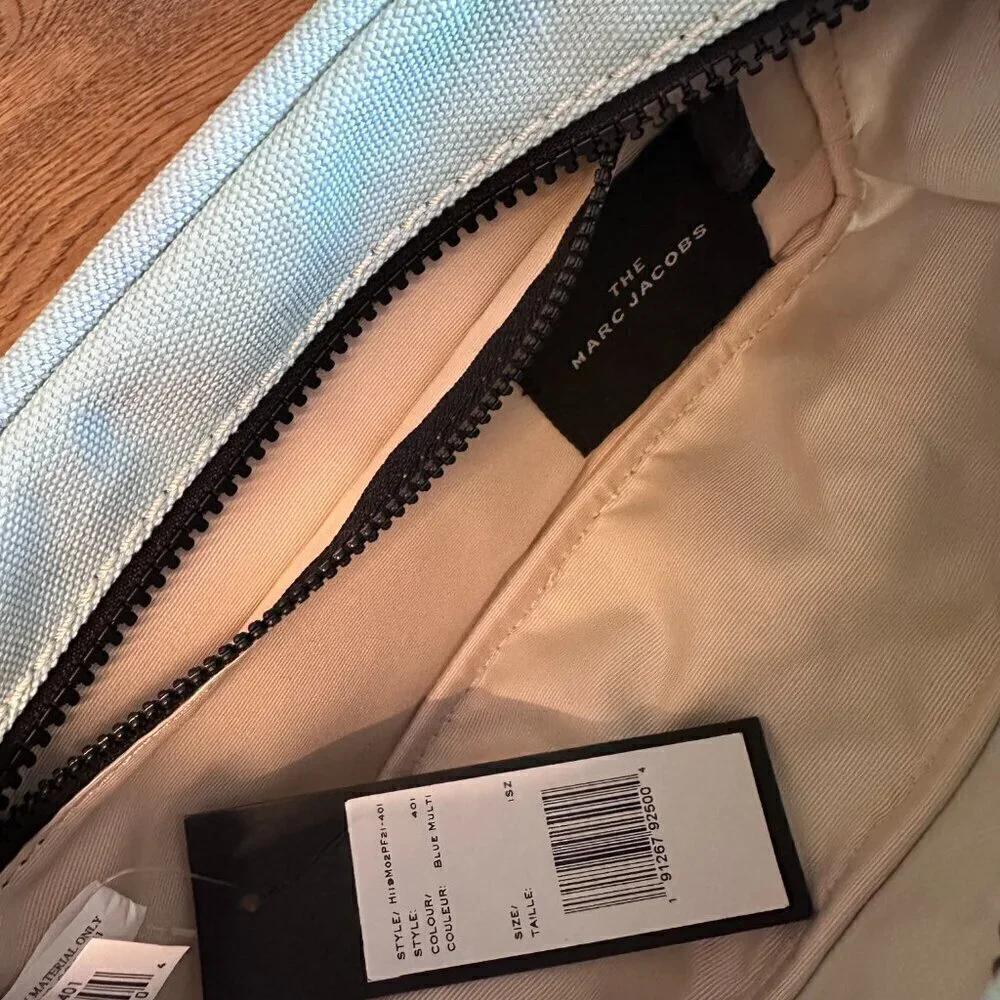 NWT！Marc Jacobs The Camera Bag -Tie dye Blue -canvas